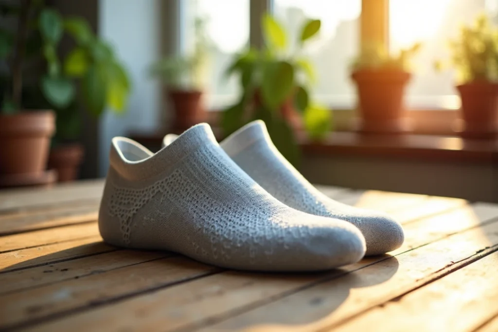 Des chaussettes respirantes pour garder vos pieds au frais toute la journée Des chaussettes respirantes pour garder vos pieds au frais toute la journée